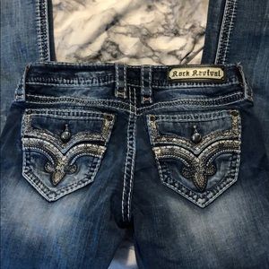 Rock Revival Lanlan Straight Jean Sz28